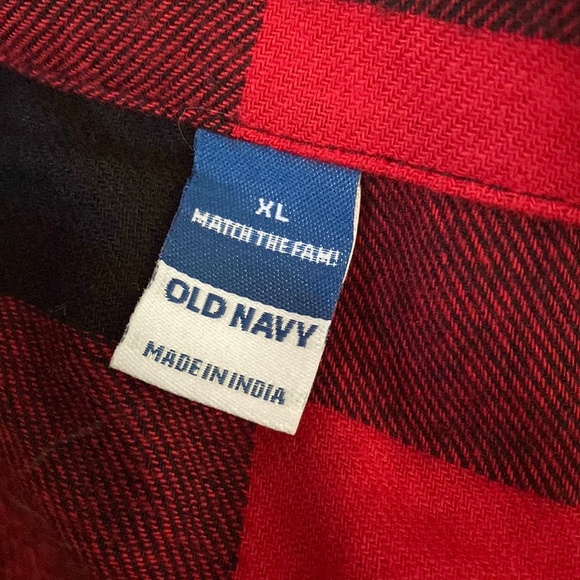 NWT Red Black Buffalo Plaid Flannel Pajama Set XL - Picture 2 of 5